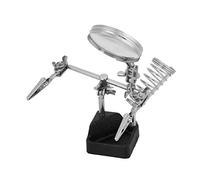 Aiuto a mano 5x Glass d'ingrandimento con clip regolabili per la saldatura