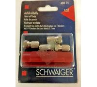 Aiuto Avvitare Svitaree Giunto 4 Spine F per Cavi Coassiali ø 7mm Schwaiger SAT