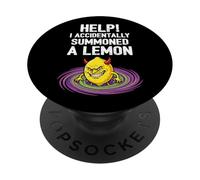 Aiuto ho accidentalmente evocato un meme divertente limone PopSockets PopGrip Adesivo