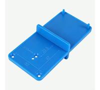 Aiuto per il montaggio della porta dell'armadio per cerniere da 35 mm e 40 mm per ridurre gli errori di foratura e migliorare la coerenza (blu)