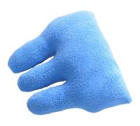 Aiuto per l'esercizio della mano con divisore a 3 cifre, cuscinetto antiscivolo per pazienti con ictus, morbido cuscino in nylon e cotone per supporto stecche, distanziatore cifre, strumento manuale