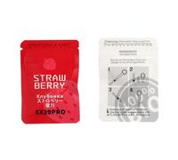Aiuto per smettere di fumare con sapore di fragola, aiuto per la meditazione in titanio per non fumare, alleviare l'ansia, le vie respiratorie, l'allenamento respiratorio e relax, adatto per uomini e