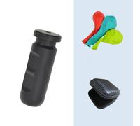 Aiuto portatile per l'equalizzazione dell'orecchio per l'allenamento subacqueo in apnea e pesca subacquea (nero)