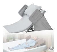 Aiuto Regolabile Sit-Up Back Stand Assist, Sollevatore Elettrico per Cuscino Medico, per Supporto Al Collo e Lombare, per Reflusso Acido, Postoperatorio e Sollievo Dal Russamento, Grigio, JYLSSKUK