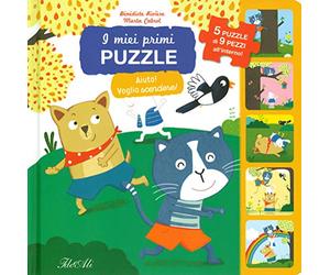Aiuto! Voglio scendere! I miei primi puzzle. Ediz. a colori