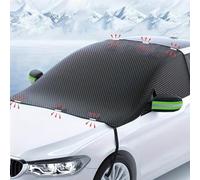 Aiuuee Copri Parabrezza per Auto Inverno, Copertura Parabrezza Magnetico Antighiaccio, Impermeabile Antineve Anti UV Anti Grandine Antigelo Telo Parabrezza Auto Protezione per Inverno (260 x 114cm)