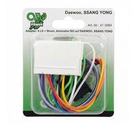 AIV Adattatore Autoradio Iso 4LS + Strom Daewoo Lanos Nubira Ssangyong Musso