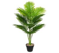 AIVORIUY Piante Finte con Vaso Areca Palma Piante Artificiali da Interno Esterno Grandi Albero Palma Finta Soggiorno Decorazioni Camera da Letto Balcone Ufficio Giardino (80cm Palmo Alto Grande)
