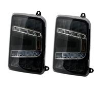 AIVYNA 2 Pz LED Luci Posteriori Indicatori di Direzione Corsa E Jogging Luce Car Styling Accessori 12V 24V per Lada Niva 4X4 1995,Smoke taillight