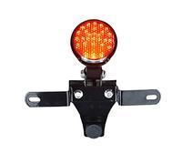 AIVYNA 24LED Motocicletta Luci Posteriori Rotonde Freno Stop Luce di Marcia Porta Targa per Mash Seventy Five
