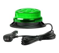AIVYNA LED Rotante Lampeggiante Luce Stroboscopica Spia di Emergenza Indicatore 9-24V Segnale Magnetico Luci Lampeggianti per Auto,Verde