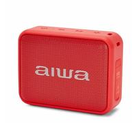 Aiwa BS-200RD altoparlante Bluetooth rosso TWS radio FM IPX6 altoparlante basso 6W RMS - rosso BS-200RD