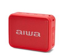 Aiwa BS-200RD altoparlante Bluetooth rosso TWS radio FM IPX6 altoparlante basso 6W RMS - rosso BS-200RD