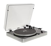 AIWA - APX-790BT/BK Giradischi a 2 Velocità, Piatto Metallico, Velocità Arresto/Rotazione Automatica, Alimentazione Incorporata, Braccio Bilanciato, Colore Nero