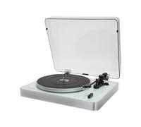 AIWA - APX-790BT/WH Giradischi 2 Velocità, Piatto Metallico, Velocità Arresto/Rotazione Automatica, Bluetooth portata 10M USB PC/MAC, Alimentazione Incorporata, Braccio Bilanciato, Colore bianco