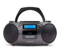 Aiwa BBTC-550BK Radio CD Bluetooth/USB/AUX/cassetta nera