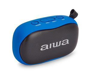 AIWA Cassa Bluetooth Portatile Blu Mini Cassa Altoparlante Bluetooth Potente 10W