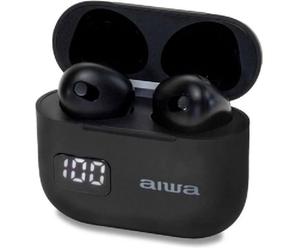 AIWA Ebtw-100 Black - Auriculares Inear True Wireless