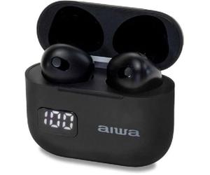 AIWA Ebtw-100 Black - Auriculares Inear True Wireless