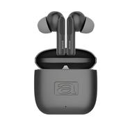 Aiwa EBTW-200- Auricolari stereo stereo ENC TWS, cuscinetti in silicone con finitura satinata in lega di metallo e ricarica USB-C