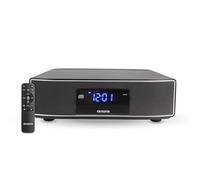 AIWA Exos Home Speaker Premium 30W RMS Sound System con lettore CD, connettività Bluetooth, radio FM, ingresso digitale ottico, doppio tweeter da 1" + doppia unità di basso da 2,5 cm, telecomando IR