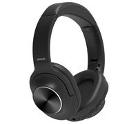Aiwa HST-220BT Black Cuffie OverEar Bluetooth ANC Cavo Jack Pieghevole