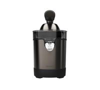 Aiwa KORYU 1000 AJC-6000 - Spremiagrumi elettrico a leva 1000 W, corpo in acciaio inox, cono e filtro in acciaio, senza BPA, sistema antigoccia, adatto per uso intensivo. Colore: acciaio inox