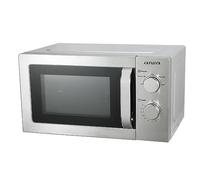 AIWA MW-200SL, forno a microonde con capacità di 20 litri, pulsante rotativo, potenza 700 W, colore argento