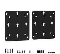 Aiweiwa 2 confezioni di piastra adattatore compatibile con Intel NUC Gen 13 12 11 10 8 7 6 5 parete scrivania e monitor piastra di supporto compatibile con NUC Mini PC supporto con viti