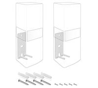 Aiweiwa Coppia di supporti da parete compatibili con Bose OmniJewel Lifestyle 650 Home Entertainment System surround 700, bianco