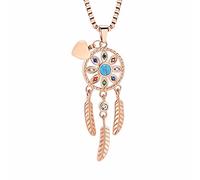 AIWENXI Acchiappasogni Urna Collane per cenere, mini cuore cremazione, monumento, cenere, gioielli in acciaio inox, per uomini e donne, Acciaio inossidabile