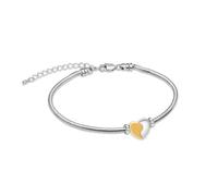 AIWENXI Braccialetti a forma di cuore per cenere, piccoli cuori urna bracciali per uomini e donne in acciaio inox Memorial cremazione cenere, braccialetto ricordi gioielli, 1.57, Senza Gemstone