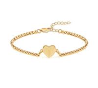 AIWENXI Braccialetti di cremazione per cenere, a forma di cuore, urna, per uomini, donne, in acciaio inox, regolabile, per animali domestici, memoria, cenere, 1.57, Senza Gemstone
