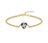 AIWENXI Ceneri Memorial Urn Bracciale per le donne in acciaio inox regolabile Memorial Urn Bracciale Cenere, gioielli per donne, 1.57, Senza Gemstone
