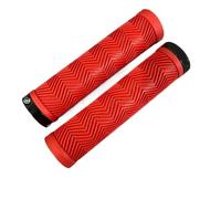 AIWERBNMALE Manopole for Manubrio, Compatibili con MOTSUV, Bici MTB | Impugnature di bloccaggio ondulate in gomma con ghiera in lega di alluminio, antiurto antiscivolo