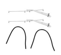 Aiwjeakh 1 paio di tergicristalli in metallo per 1/10 RC Crawler Car TRX4 G500 TRX6 G63 SCX10 90046 D90 JIMNY, argento