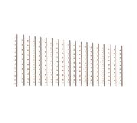 Aiwjeakh 19 pezzi di ricambio per chitarra classica, 2,0 mm / 0,08 pollici in rame, set di fretwire per 36 pollici 38 pollici 39 pollici 19 accessori per chitarra