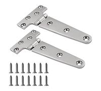 Aiwjeakh 2 cerniere a T resistenti, 15,2 x 7,6 cm, in acciaio inox 316, per barche e auto