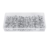 Aiwjeakh 245 pezzi Zincato M3//M5/M6/M8/M10 Artigli Dado Altoparlante Dado T-Dado Cieco Dado Tee Dado Hardware per mobili