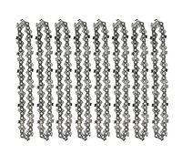 Aiwjeakh 8 Pezzi 4 Pollici Mini Catena di Troncatrice in Acciaio Elettrico Accessorio di Ricambio Strumento da Giardino