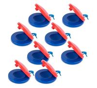 Aiwjeakh 8 Pezzi di Castagnette In Legno per Bambini, Facili da, Semplici da Suonare. Strumenti Musicali Perfetti per Feste per Bambini, Giocattoli Musicali. Facili da Usare e Durevoli.