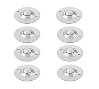 Aiwjeakh 8Pcs -16B 5/8-Inch cuscinetto in acciaio Roller flangia trasportatore unità di trasferimento