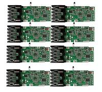 Aiwjeakh 8Pcs per 18V PCB Board Elettrico Strumento di Ricambio Batteria Al Litio Circuito di Protezione