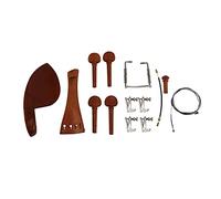 Aiwjeakh Accessori per pezzi di violino 4/4 Kit di corde per corda per coda alla caviglia accordo sintonizzatore fine cordiera mentoniere