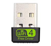 Aiwjeakh Adattatore USB ,Adattatore 2,4 G a una banda 150 Mbps,Mini scheda di rete WiFi per computer portatile/desktop/PC, supporto per /8/8.1