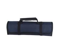 Aiwjeakh Borsa arrotolabile per attrezzi con tasche, in tela impermeabile, organizer per chiavi e lavori artigianali - B