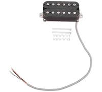 Aiwjeakh Chitarra Elettrica Humbucker Pick-Up Collo Alnico V Pick-Up Nero