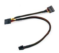 Aiwjeakh di alimentazione da mini 6 pin a 15 pin X2 per Vostro 3650 3653 3655 Desktop Computer HDD SSD di espansione