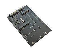Aiwjeakh M.2 NGFF MSATA SSD a 2,5 pollici SATA 6.0Gbps 2 in 1 Adattatore Convertitore Scheda Supporto PC Laptop Hard Disk Diagramma