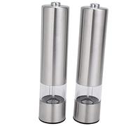 Aiwjeakh Macinapepe elettrico, ricaricabile o macinapepe automatico, set per cucina, casa, barbecue base